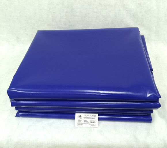 Полог ПВХ 650 г/м2 с люверсами - 8x12м